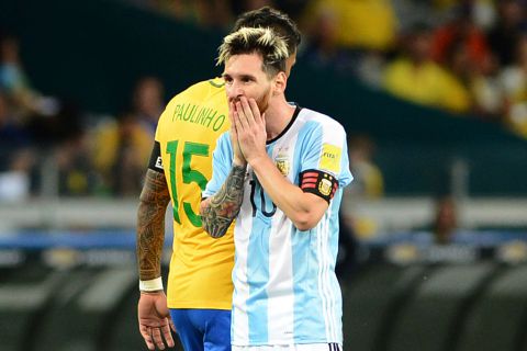 Lionel Messi admits Argentina are in the ‘sh*t’ after Coutinho and Neymar inspire Brazil victory