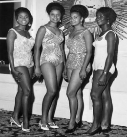 Check out a photo of Miss Nigeria 1977 and other African queens at Miss World contest in London